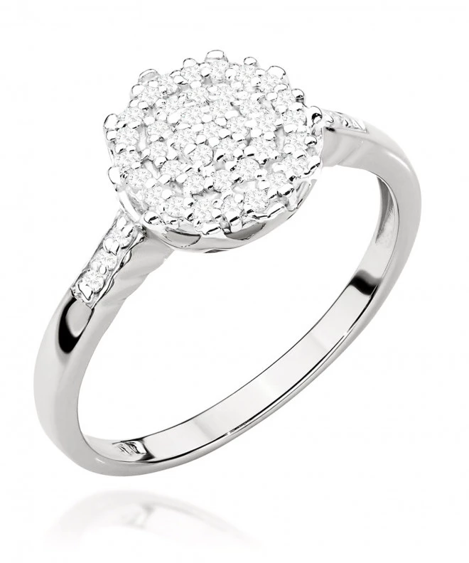 Pierścionek Bonore ze Złota próby 585 z diamentem 0,23 ct 166017