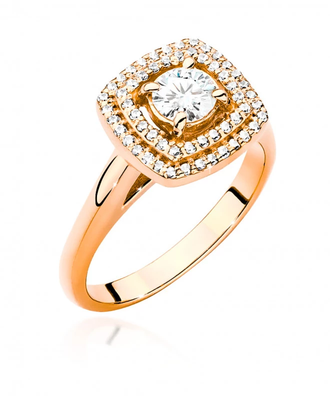Pierścionek Bonore ze Złota próby 585 z diamentem 0,68 ct 166028