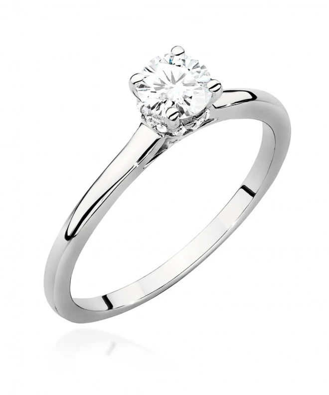 Pierścionek Bonore ze Złota próby 585 z diamentem 0,46 ct 166030