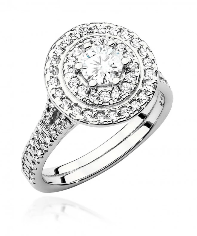 Pierścionek Bonore ze Złota próby 585 z diamentem 1,01 ct 166033
