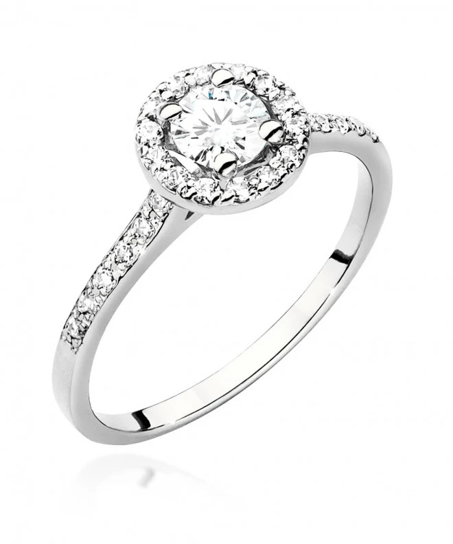 Pierścionek Bonore ze Złota próby 585 z diamentem 0,64 ct 169109