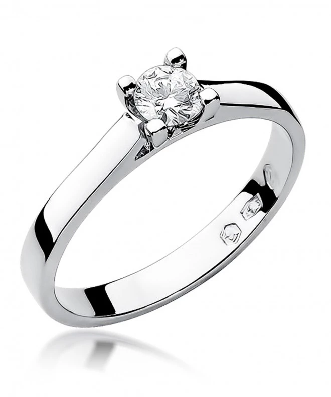 Pierścionek Bonore ze Złota próby 585 z diamentem 0,25 ct 152106