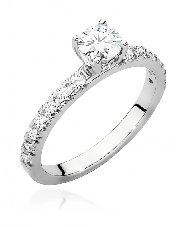 Pierścionek Bonore ze Złota próby 585 z diamentem 0,64 ct 166024