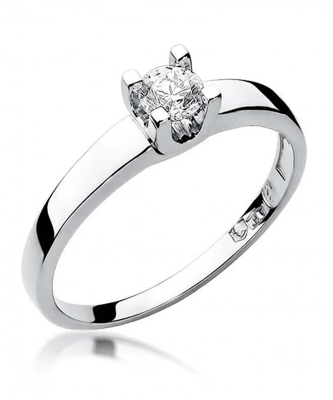 Pierścionek Bonore ze Złota próby 585 z diamentem 0,25 ct 153272