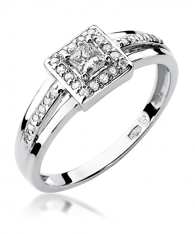 Pierścionek Bonore ze Złota próby 585 z diamentem 0,29 ct 154372