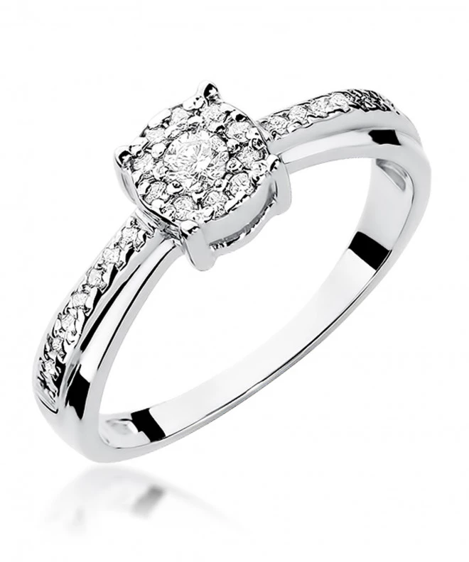 Pierścionek Bonore ze Złota próby 585 z diamentem 0,25 ct 154394