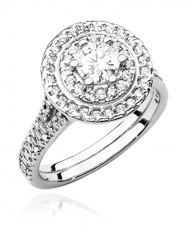 Pierścionek Bonore ze Złota próby 585 z diamentem 1,11 ct 170219