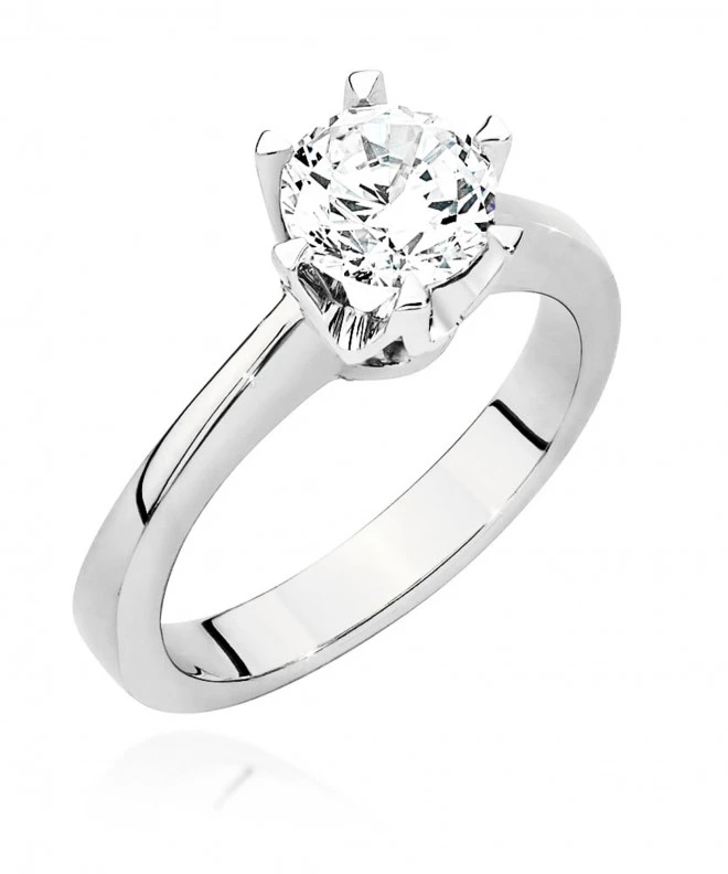 Pierścionek Bonore ze Złota próby 585 z diamentem 0,7 ct 171341