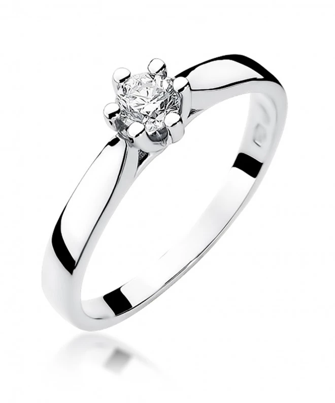 Pierścionek Bonore ze Złota próby 585 z diamentem 0,25 ct 152110
