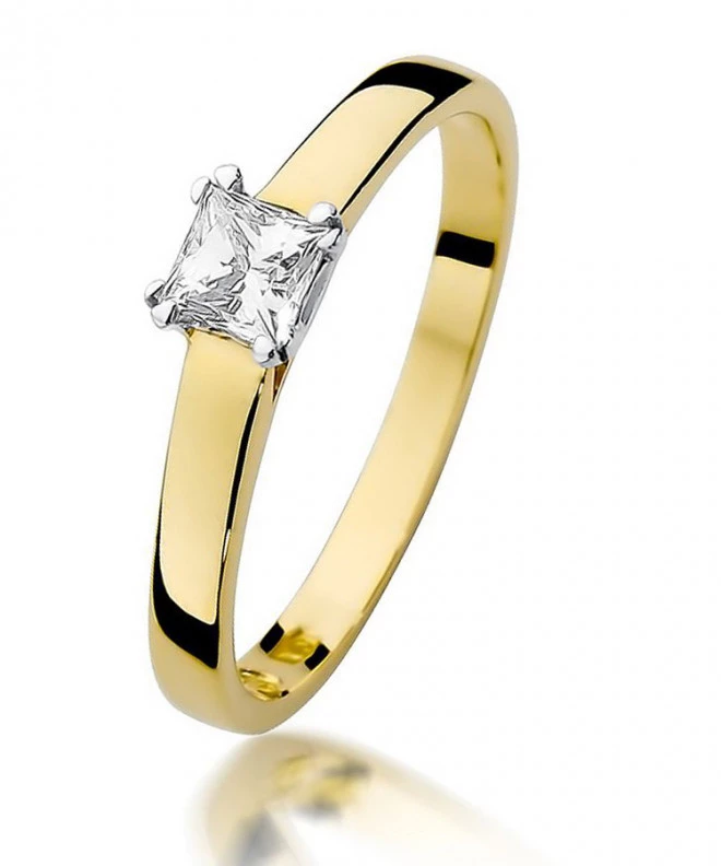 Pierścionek Bonore ze złota próby 585 z diamentem 0,3 ct 89265