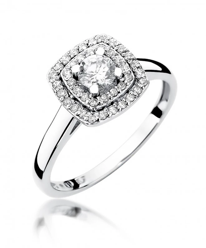 Pierścionek Bonore ze Złota próby 585 z diamentem 0,5 ct 156697