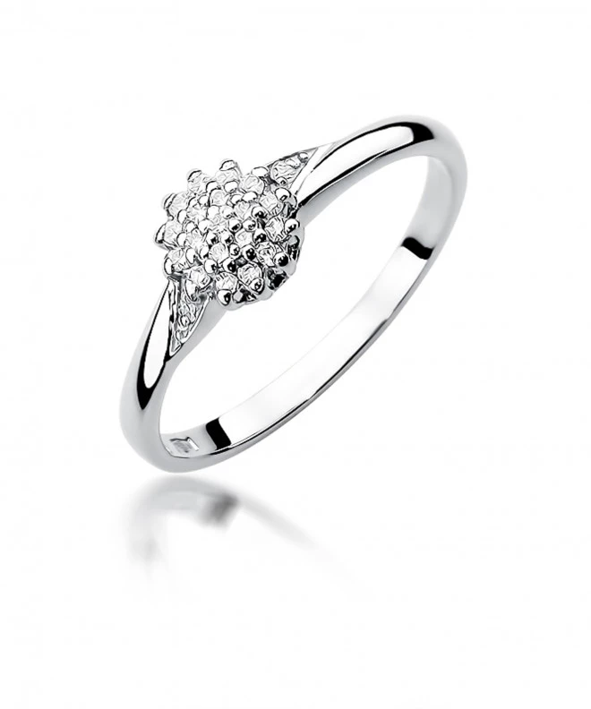 Pierścionek Bonore ze Złota próby 585 z diamentem 0,11 ct 158731