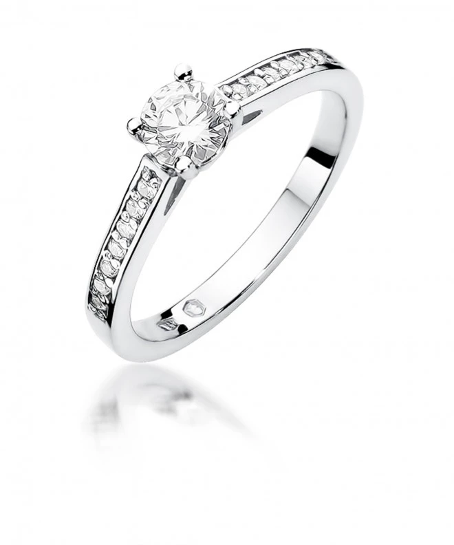 Pierścionek Bonore ze Złota próby 585 z diamentem 0,62 ct 150044