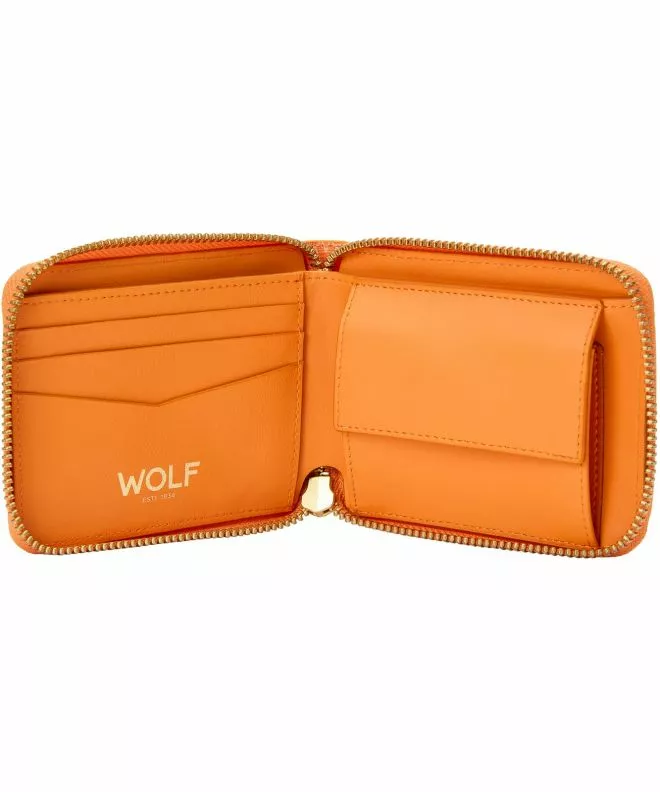 Portfel zamykany na zamek Wolf Signature Orange 776439