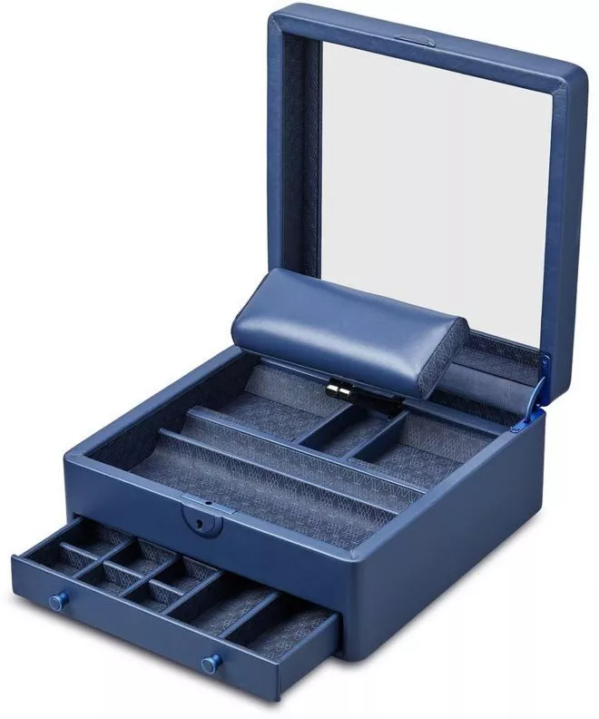 Pudełko Wolf Earth Stand Box Limited Edition ze stojakiem na 2 zegarki i szufladą na biżuterię 190717