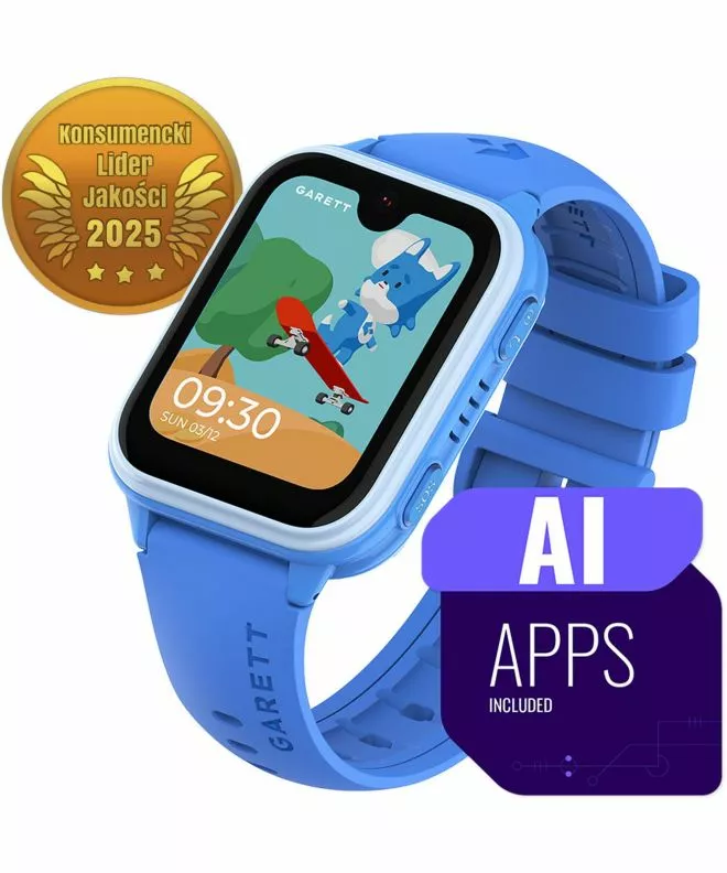 Smartwatch Garett Kids Vibe AI 4G Niebieski 5904238487426