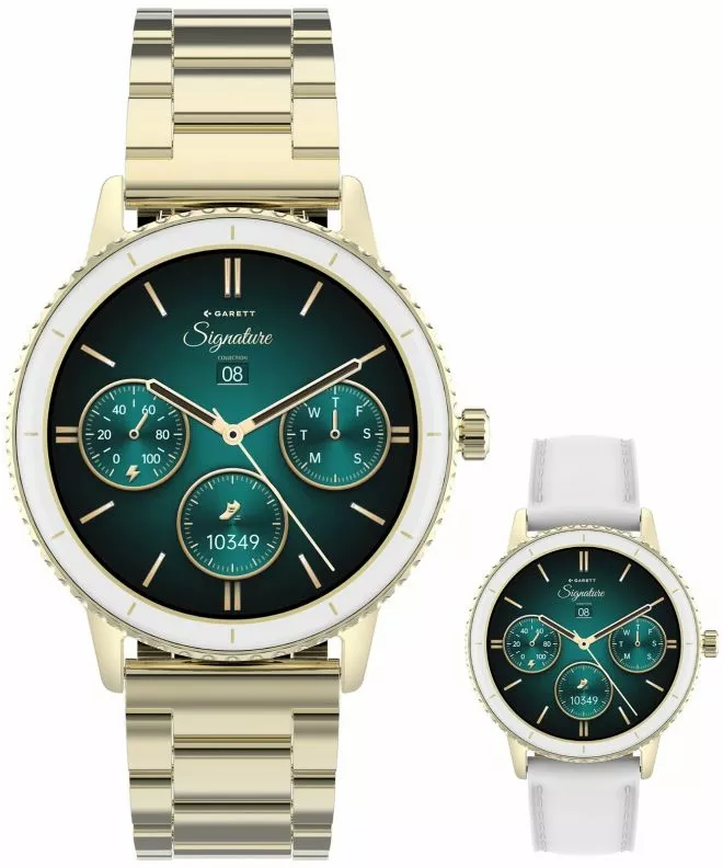 Smartwatch Garett Signature Grace Gold Solid SET 5904238485088