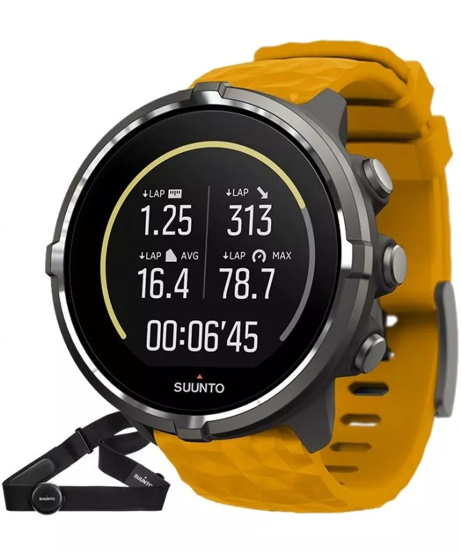 Zegarek Suunto Spartan Sport Baro Amber Wrist HR GPS + Belt SS050002000