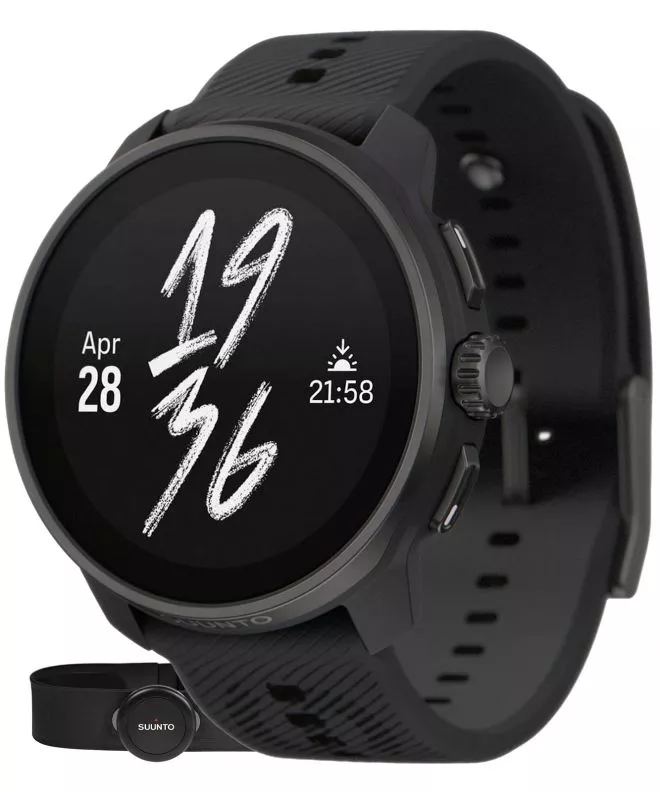 Zegarek multisportowy Suunto Race S All Black + Pas HR SS051013000HR