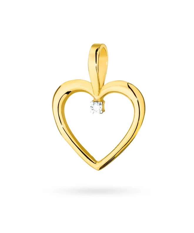 Zawieszka Bonore ze Złota próby 585 z diamentem 0,005 ct 173632