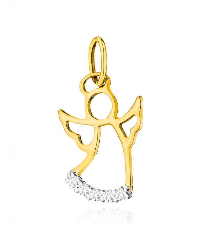 Zawieszka Bonore ze Złota próby 585 z diamentem 0,07 ct 173694