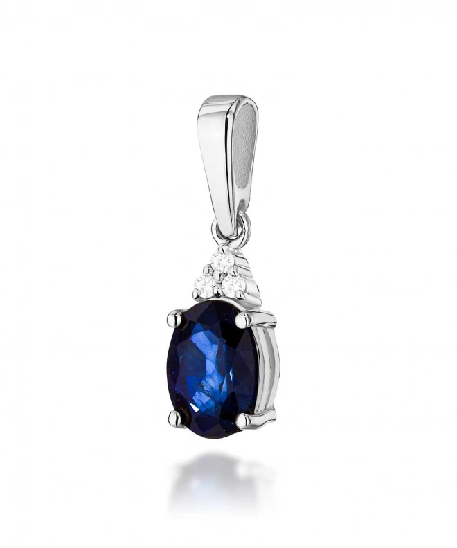 Zawieszka Bonore ze Złota próby 585 z szafirem 0,9 ct 173740