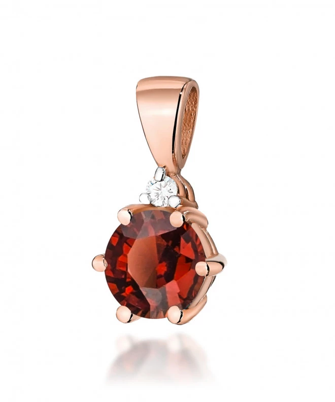 Zawieszka Bonore ze Złota próby 585 z granatem 0,6 ct 173767