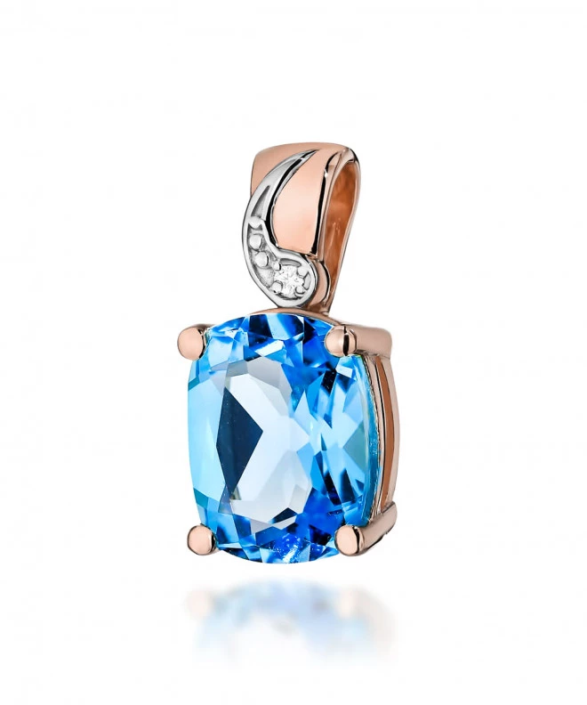 Zawieszka Bonore ze Złota próby 585 z topazem 2,4 ct 173799
