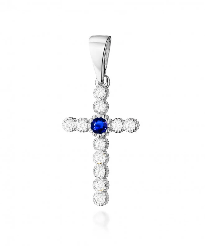 Zawieszka Bonore ze Złota próby 585 z szafirem 0,15 ct 173730