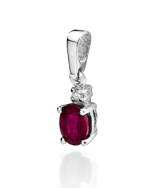 Zawieszka Bonore ze Złota próby 585 z rubinem 0,6 ct 173144