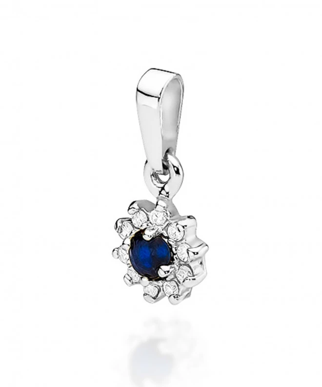 Zawieszka Bonore ze Złota próby 585 z szafirem 0,15 ct 173146