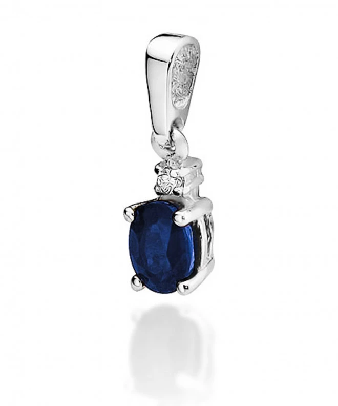 Zawieszka Bonore ze Złota próby 585 z szafirem 0,7 ct 173162