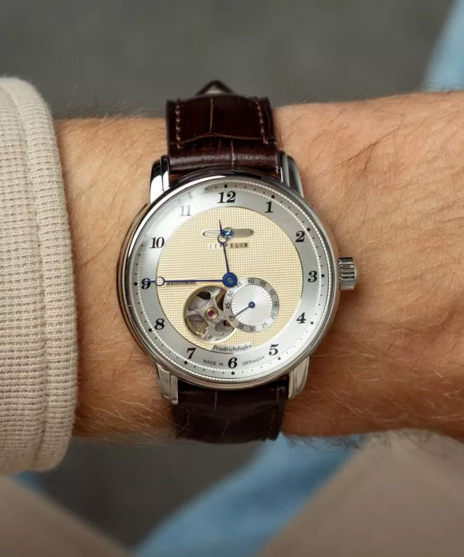 Zegarek męski Zeppelin Friedrichshafen Open Heart Automatic 8566-5