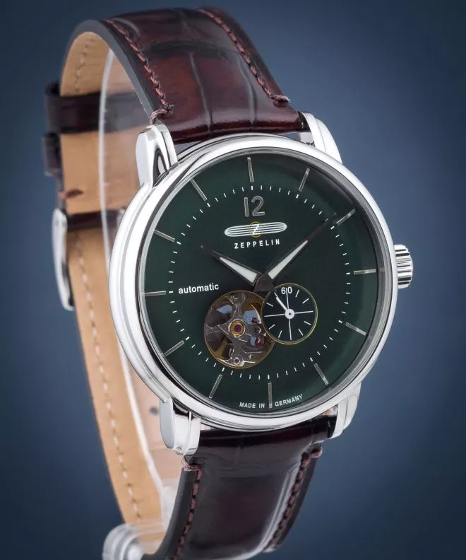Zegarek męski Zeppelin LZ120 Open Heart Automatic 8166-4