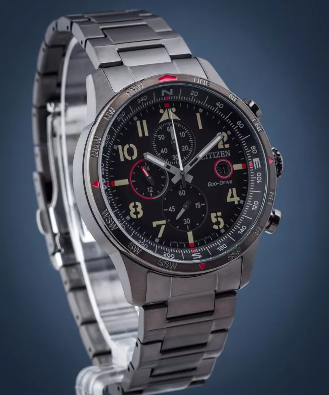 Zegarek męski Citizen Pilot Chrono Eco-Drive CA0797-84E