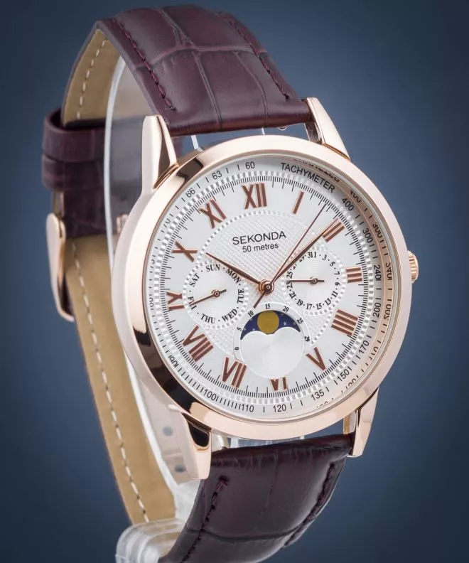 Zegarek męski Sekonda Armstrong Moon Phase 30148