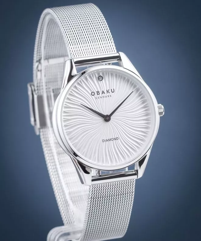 Zegarek damski Obaku Smykke Silver V297LXCIMC