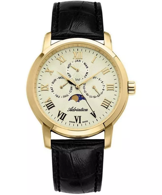 Zegarek męski Adriatica Moon Phases A8134.1231QF