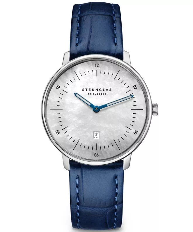 Zegarek damski Sternglas Naos XS Edition Mother Of Pearl S01-NDP01-NB02