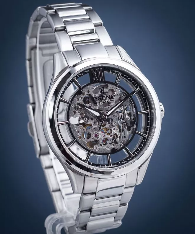 Zegarek męski Festina Automatic Skeleton F20630/4