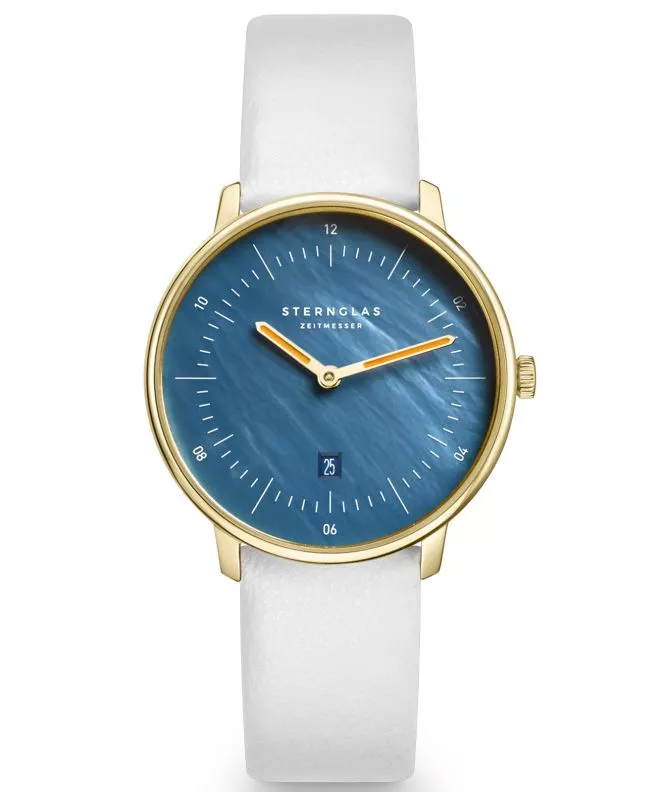 Zegarek damski Sternglas Naos XS Edition Mother Of Pearl S01-NDP07-KL13