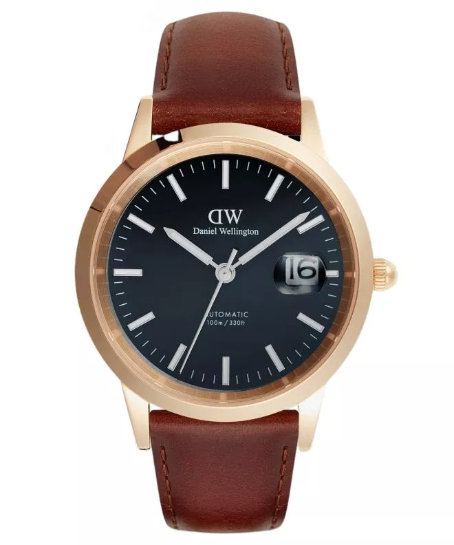Zegarek męski Daniel Wellington Iconic Automatic 40 St Mawes RG Arctic Enamel 40 DW00100758