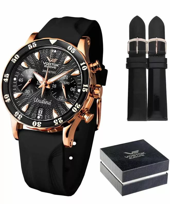 Zegarek damski Vostok Europe Undine Chronograph Limited Edition VK64-515B568