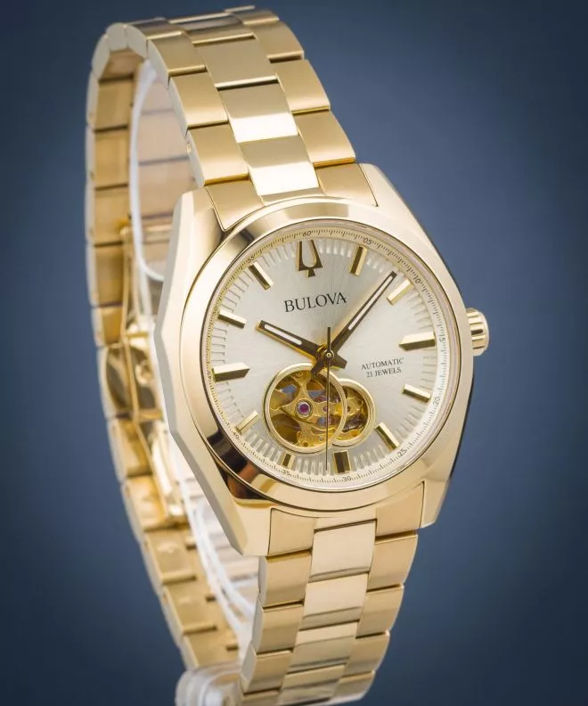 Zegarek męski Bulova Classic Surveyor Open Heart Automatic 97A182