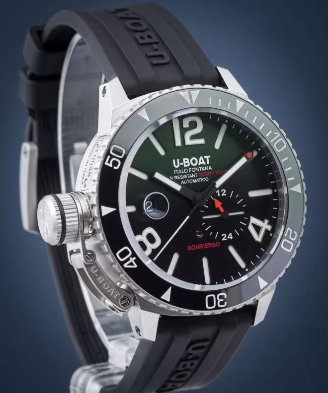 Zegarek męski U-BOAT Sommerso Ceramic Green 9520