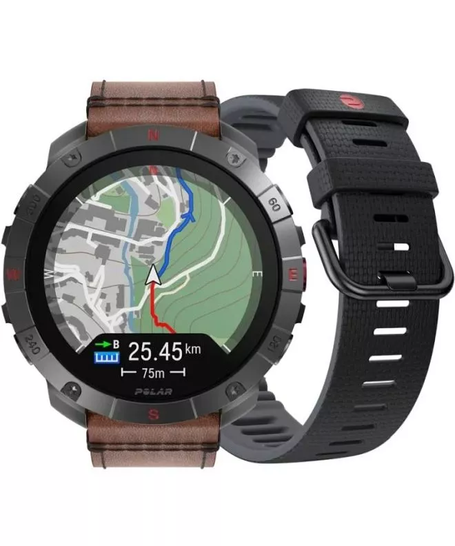 Zegarek sportowy Polar Grit X2 Pro Titan SET 725882065151