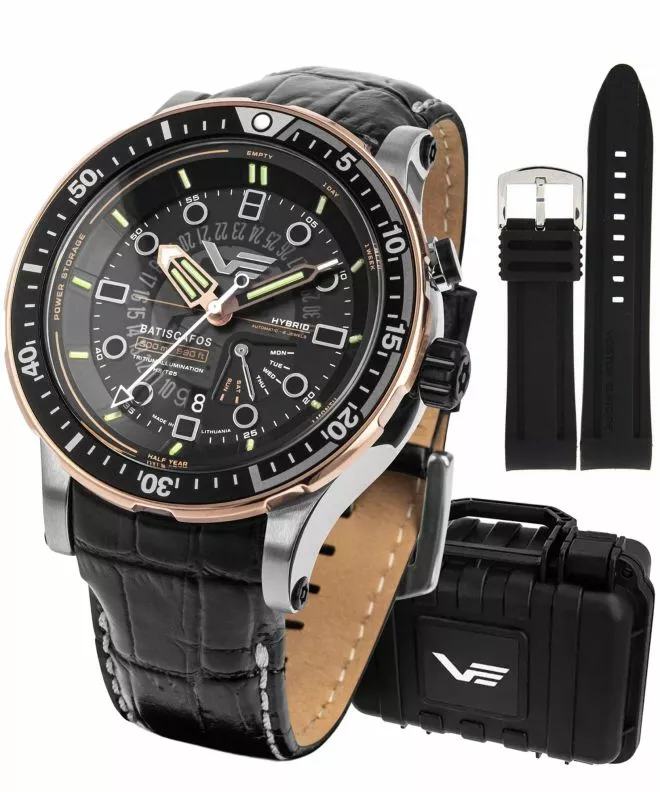 Zegarek męski Vostok Europe Batiscafos Hybrid Automatic SET PX84-511E769