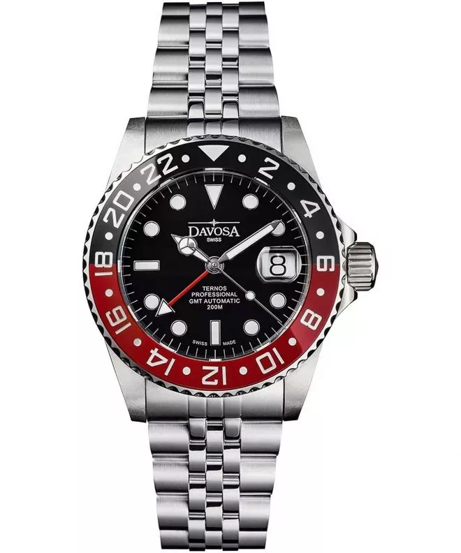 Zegarek męski Davosa Ternos Professional TT GMT WaveSl Automatic 161.571.09W