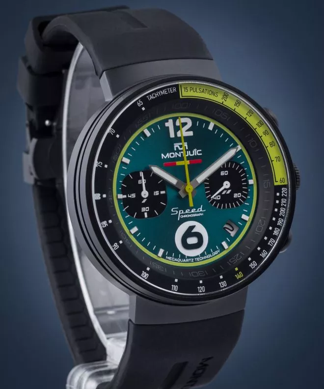 Zegarek męski Montjuic Speed Chrono Bahréin P3 Limited Edition MJ2.0906.B