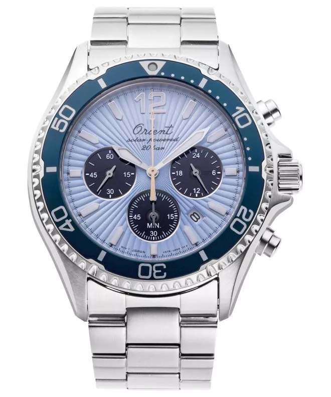 Zegarek męski Orient Mako Solar Chronograph 75t Anniversary Limited Edition RA-TX0210L10B